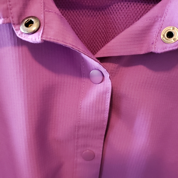 Duluth Trading Wind Shirt Purple 2XL - Picture 6 of 9